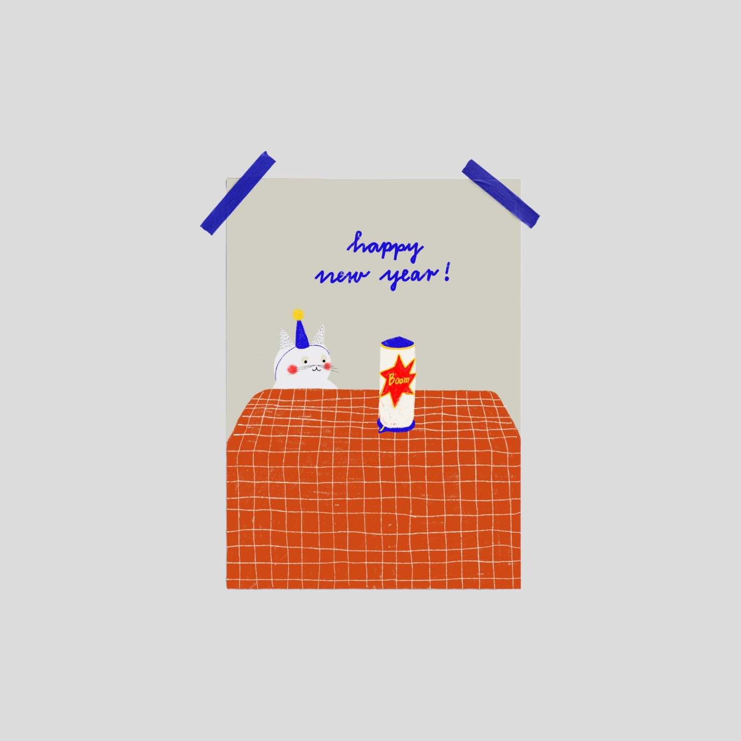 Postcard happy new year