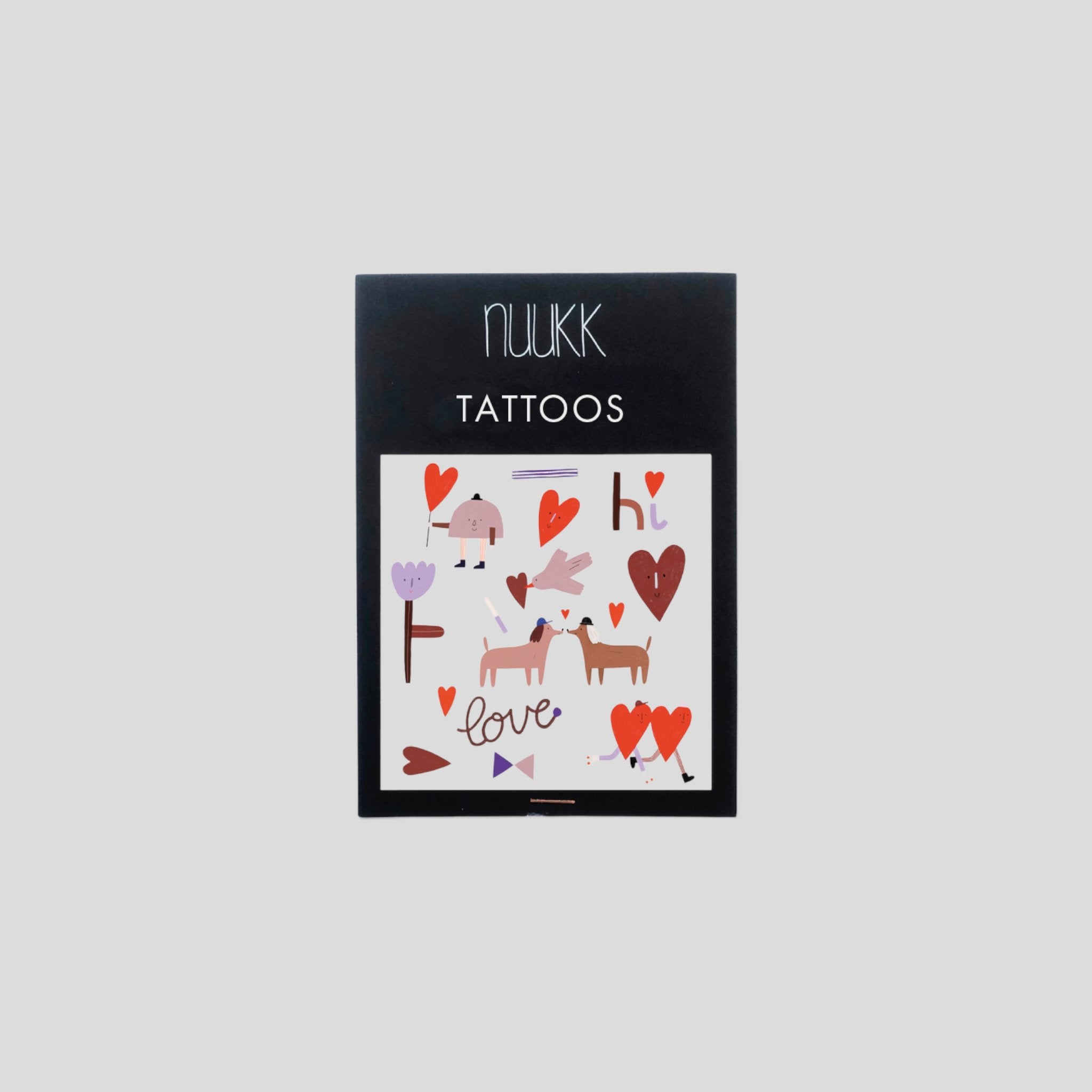 Organic tattoo love