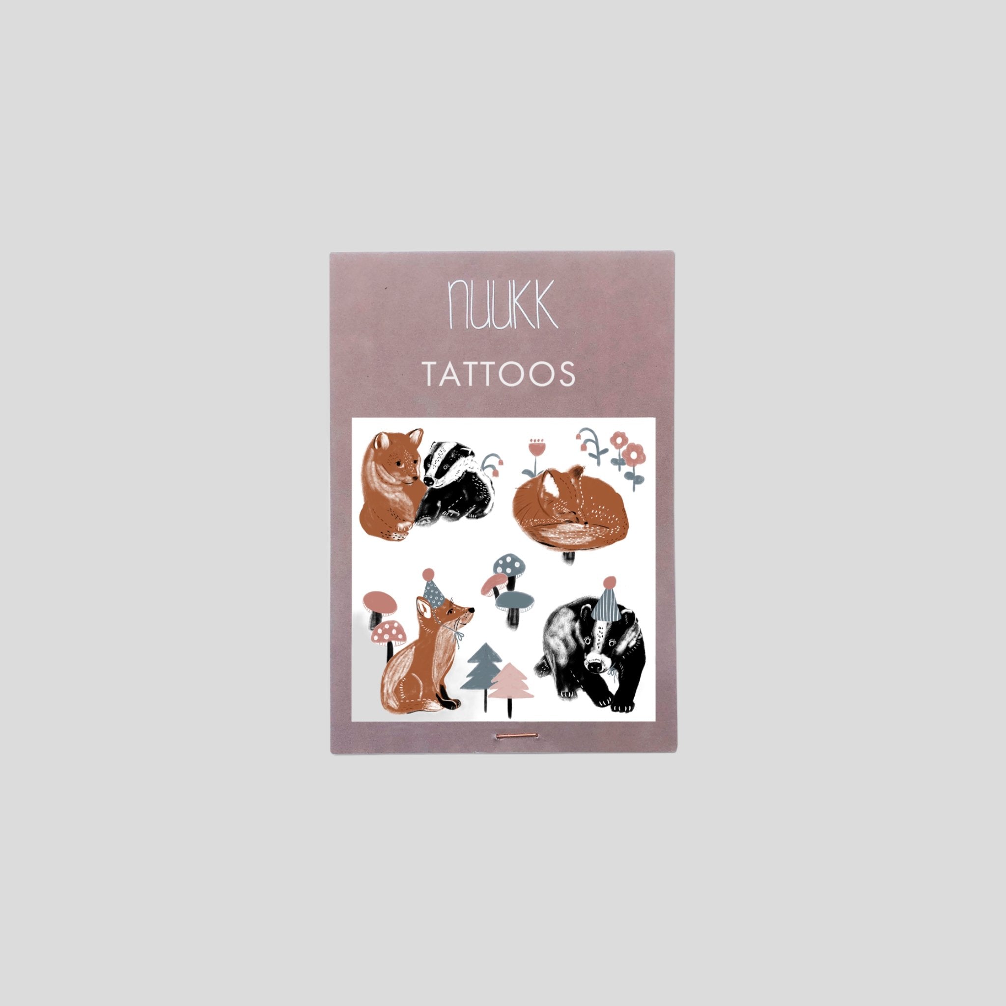 Bio tattoo fox &amp;amp; badger