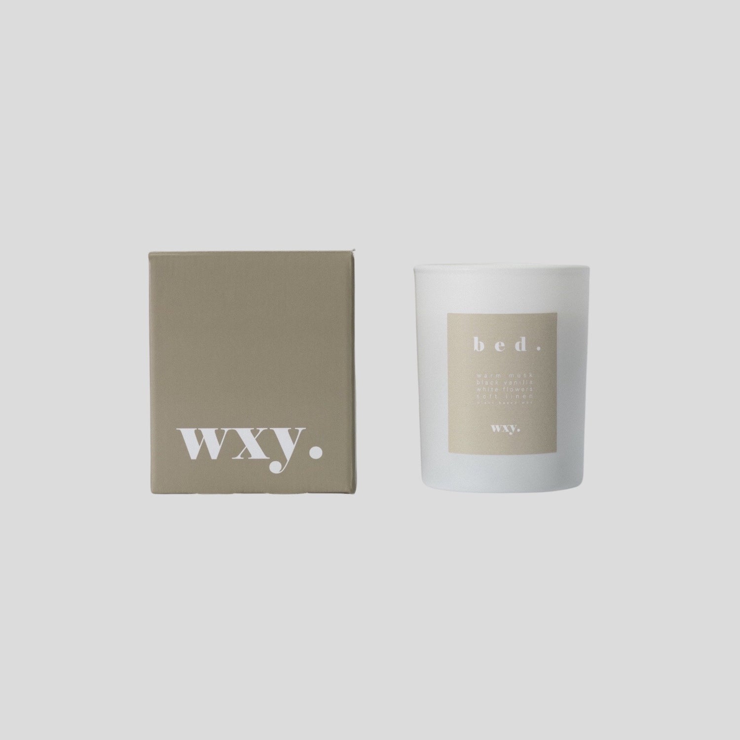 Bougie parfumée - musc chaud &amp;amp; vanille noire
