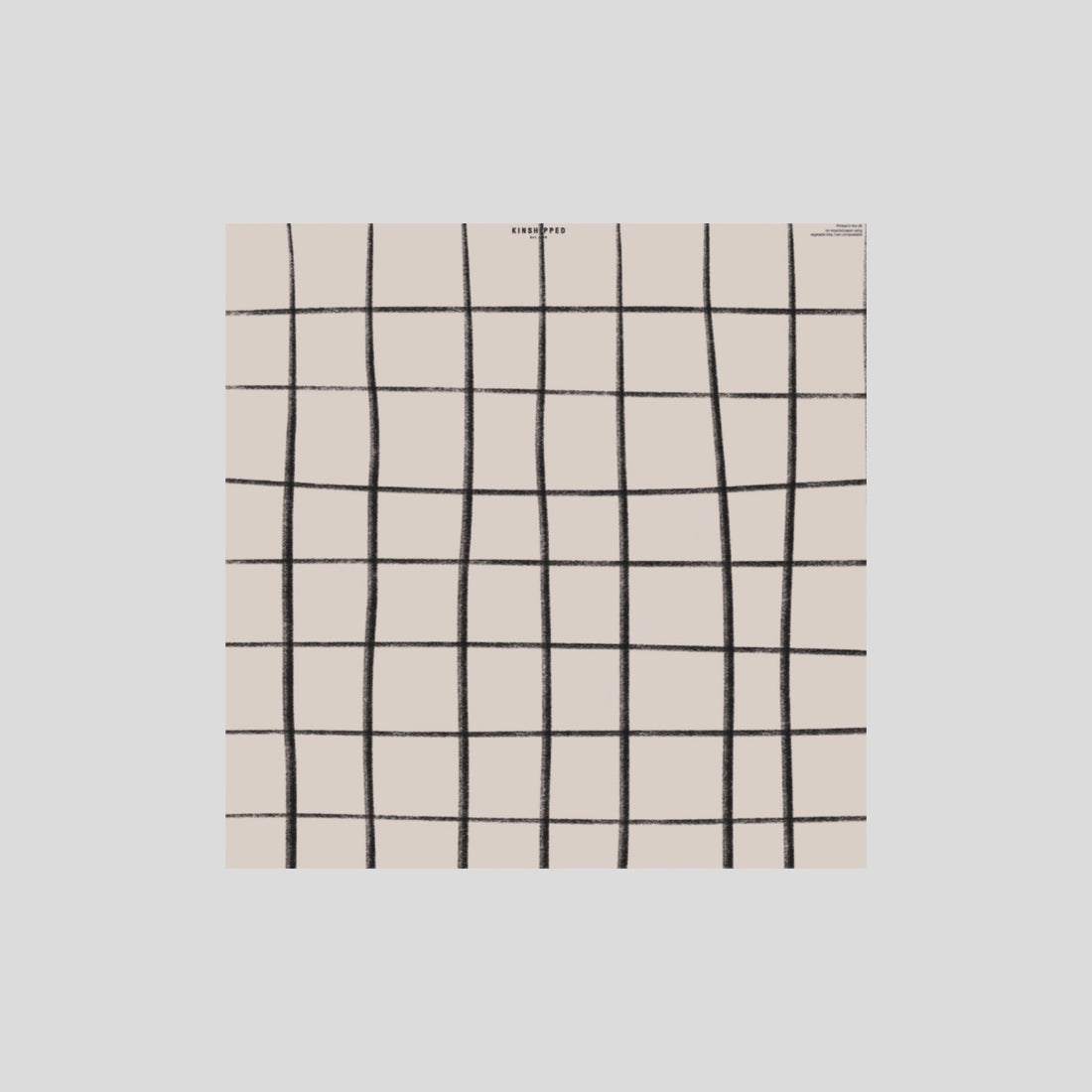 Wrapping paper grid