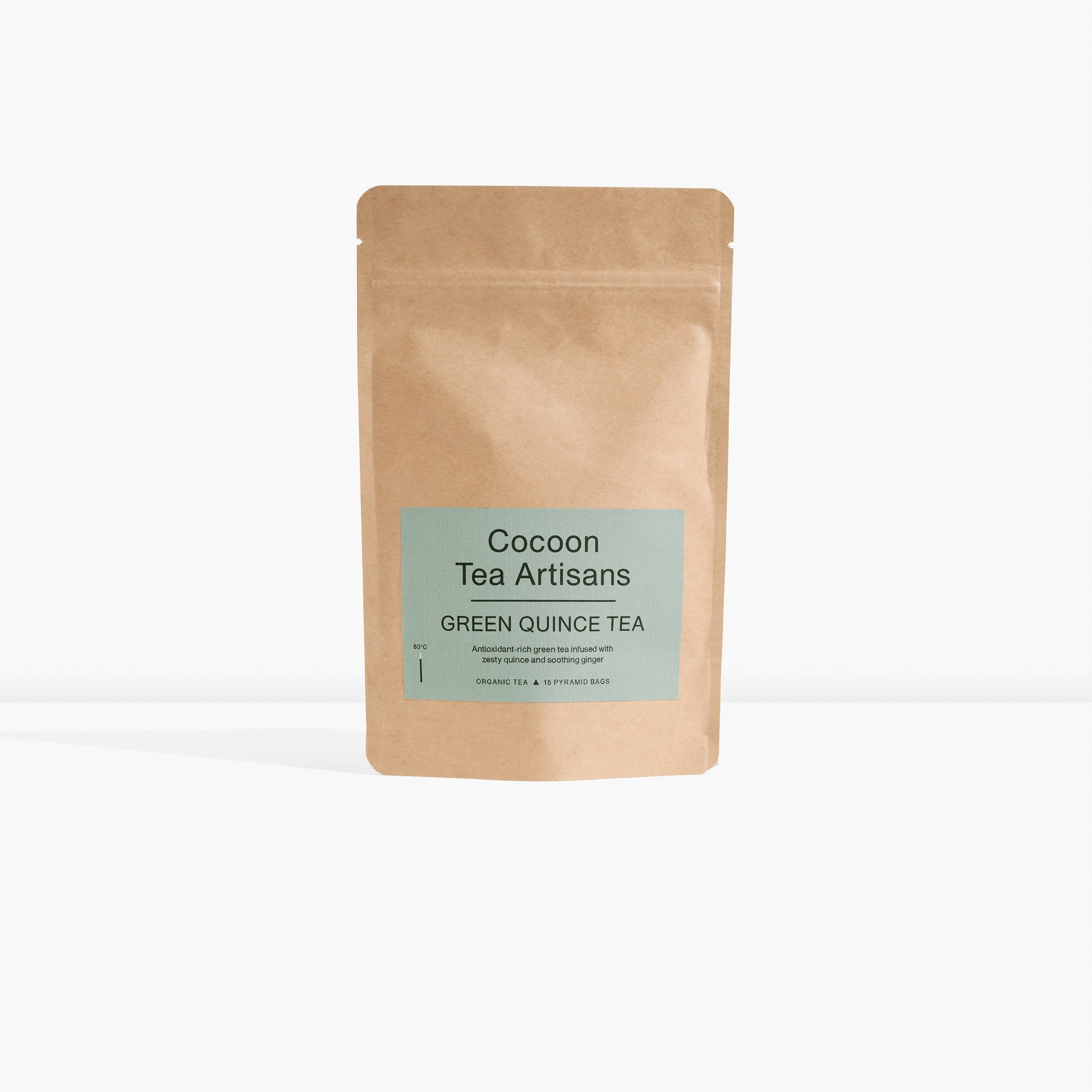 Cocoon Tea Artisans Tee Grüntee mit Quitte