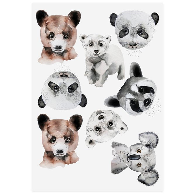 Organic tattoo bears