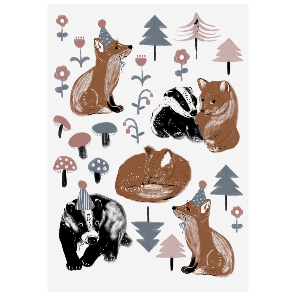 Bio tattoo fox &amp;amp; badger