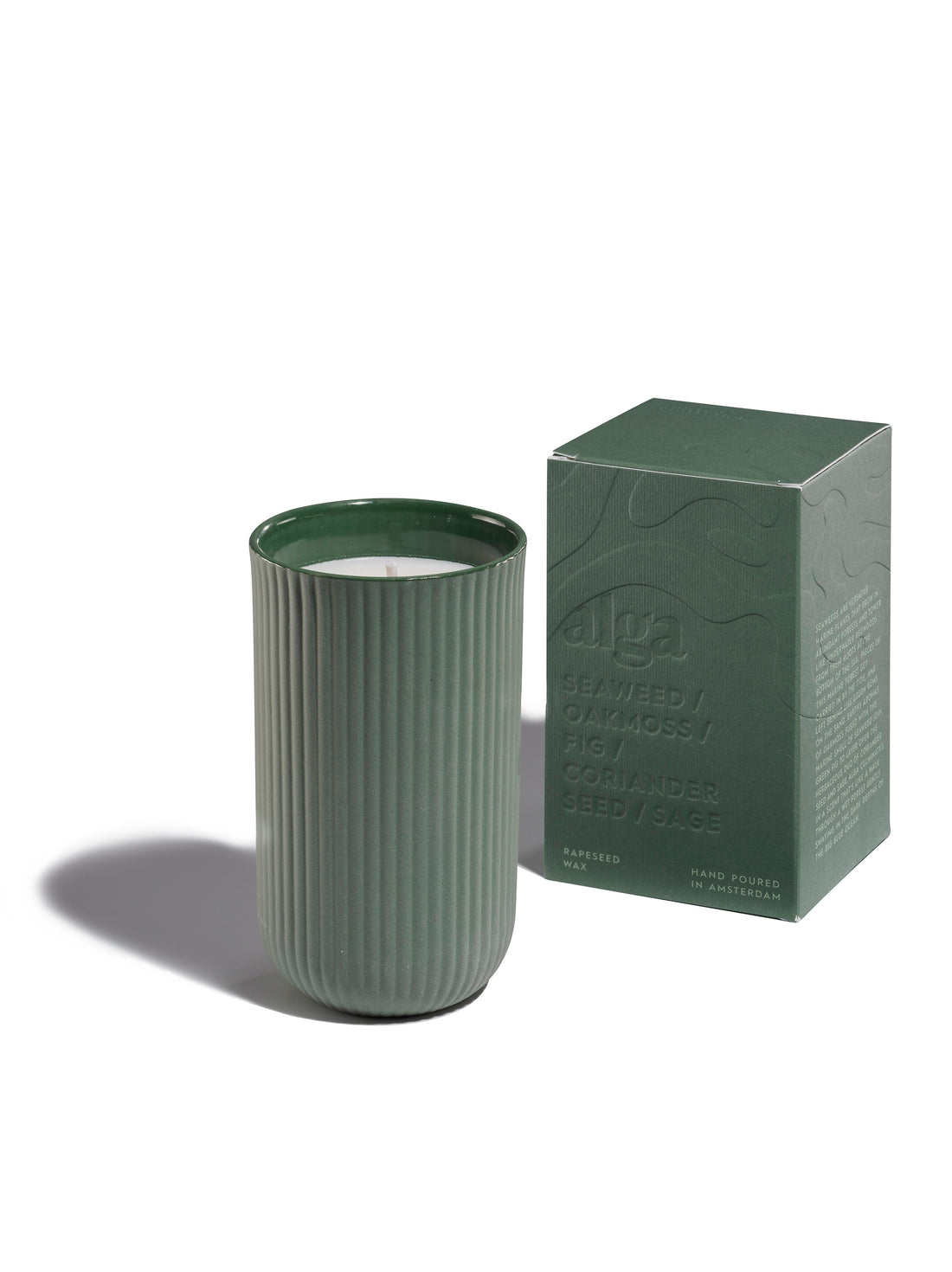 Scented candle Lowtide ALGA - the very good candle co. x Archive Studio