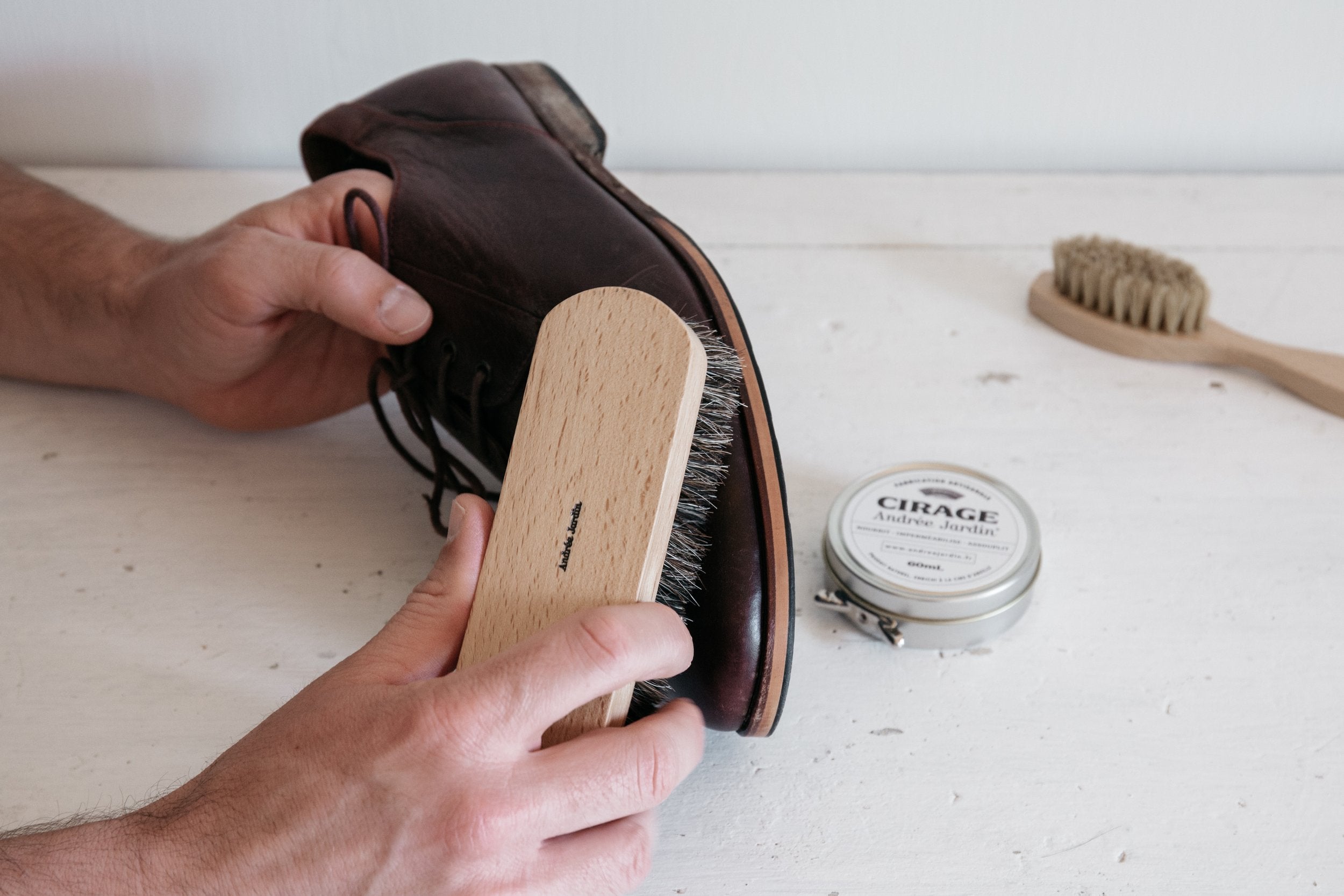 Brosse à cirer les chaussures