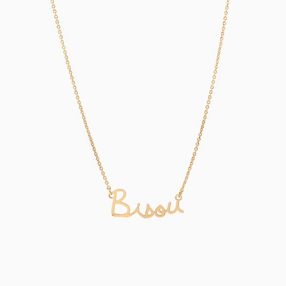 bisou necklace