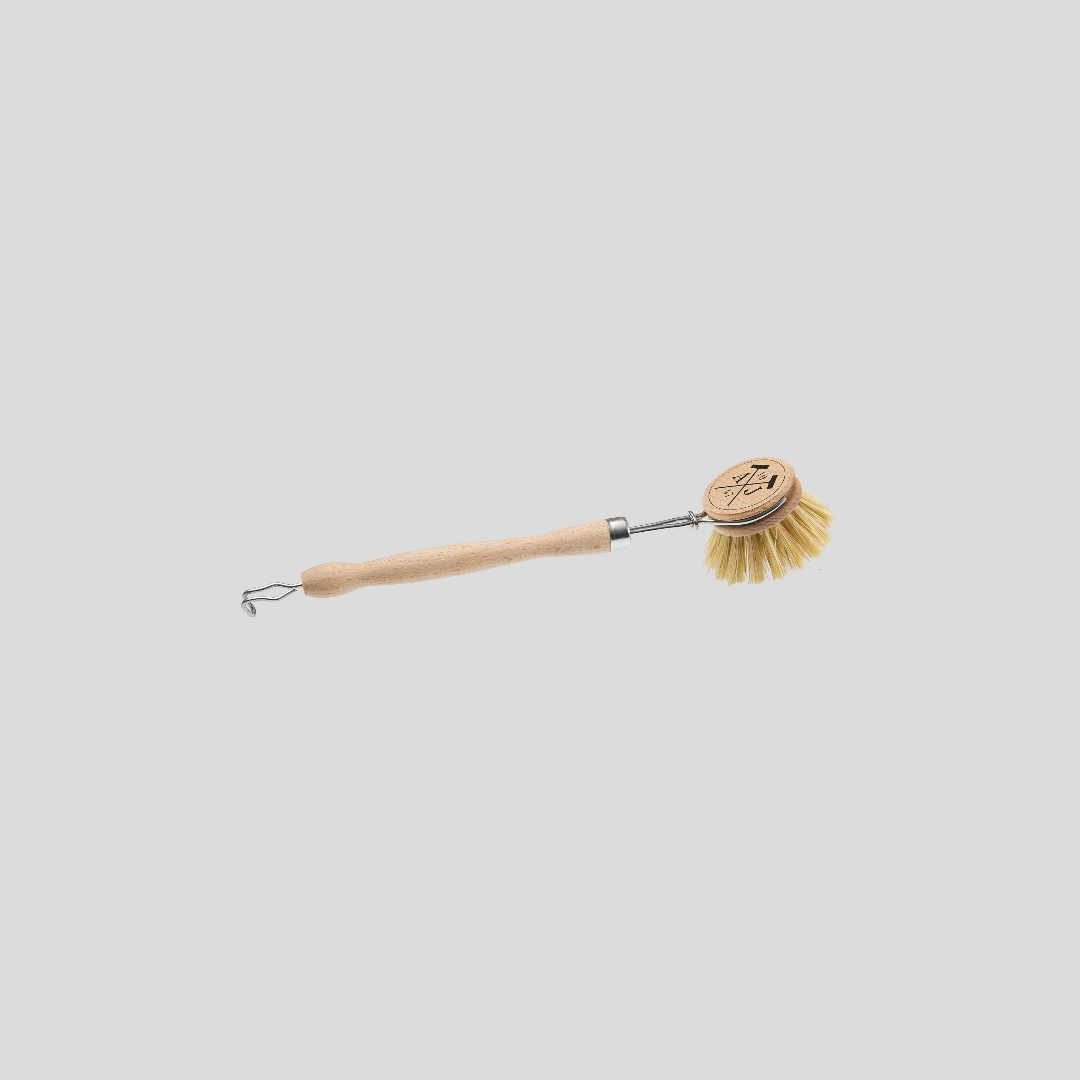 Natural dishwashing brush