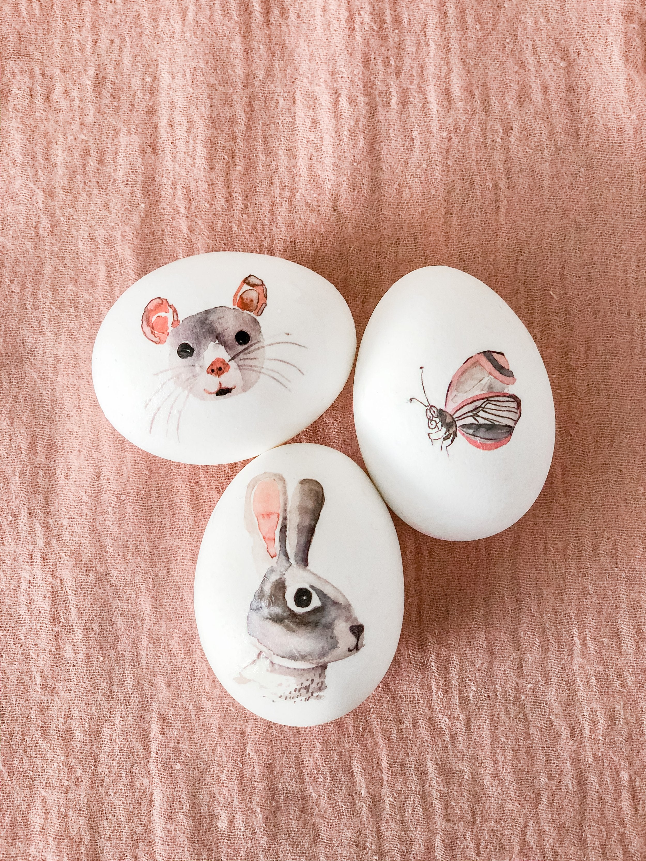 Organic Tattoo Bunnies